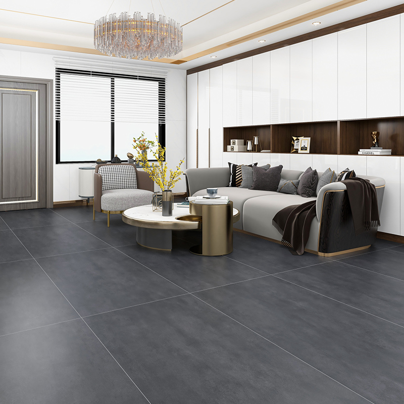 Dark Grey Cement Tile