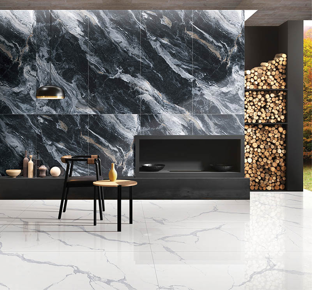 Dark Blue Marble Tile