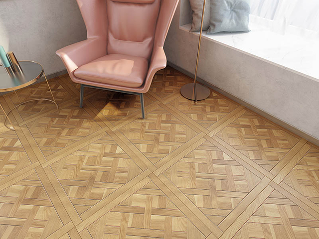 Wood Herringbone Tile