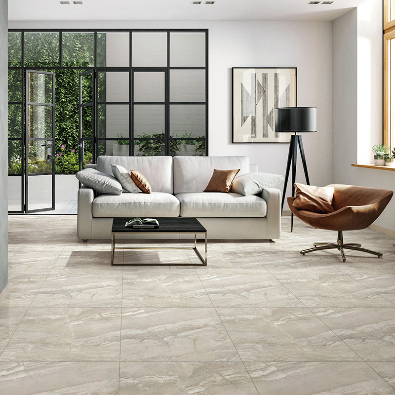 Polished Porcelain Marble Floor Tile