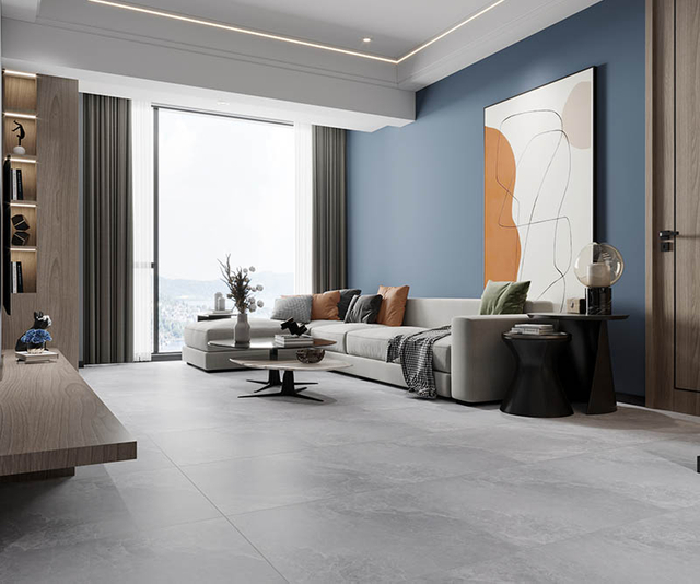 Grey Porcelain Floor Tiles