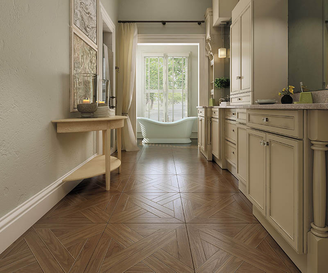 Porcelain Tile Flooring Wood Look