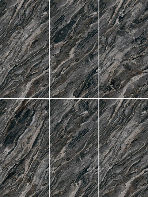 750*1500 Marble Black Tiles