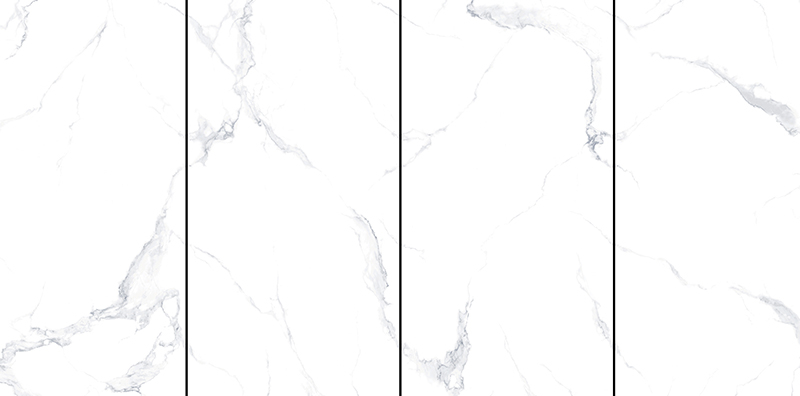 600x1200 Fullbody White Grey Marble Tiles